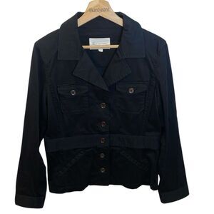 TWO By VINCE CAMUTO Black Women’s Utility Style Jacket